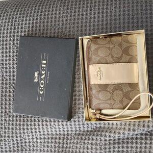 Coach wristlet